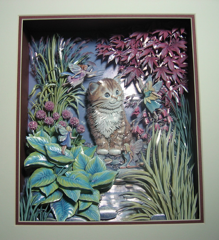 MATIN LUMINEUX Découpage 3D